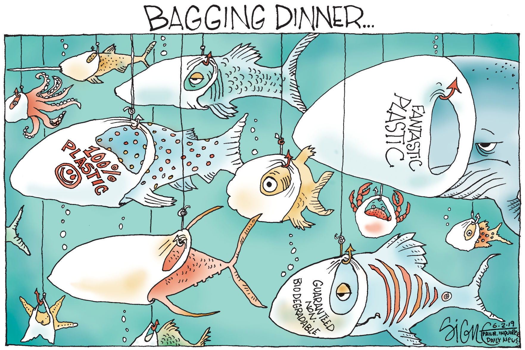Signe Wilkinson cartoon